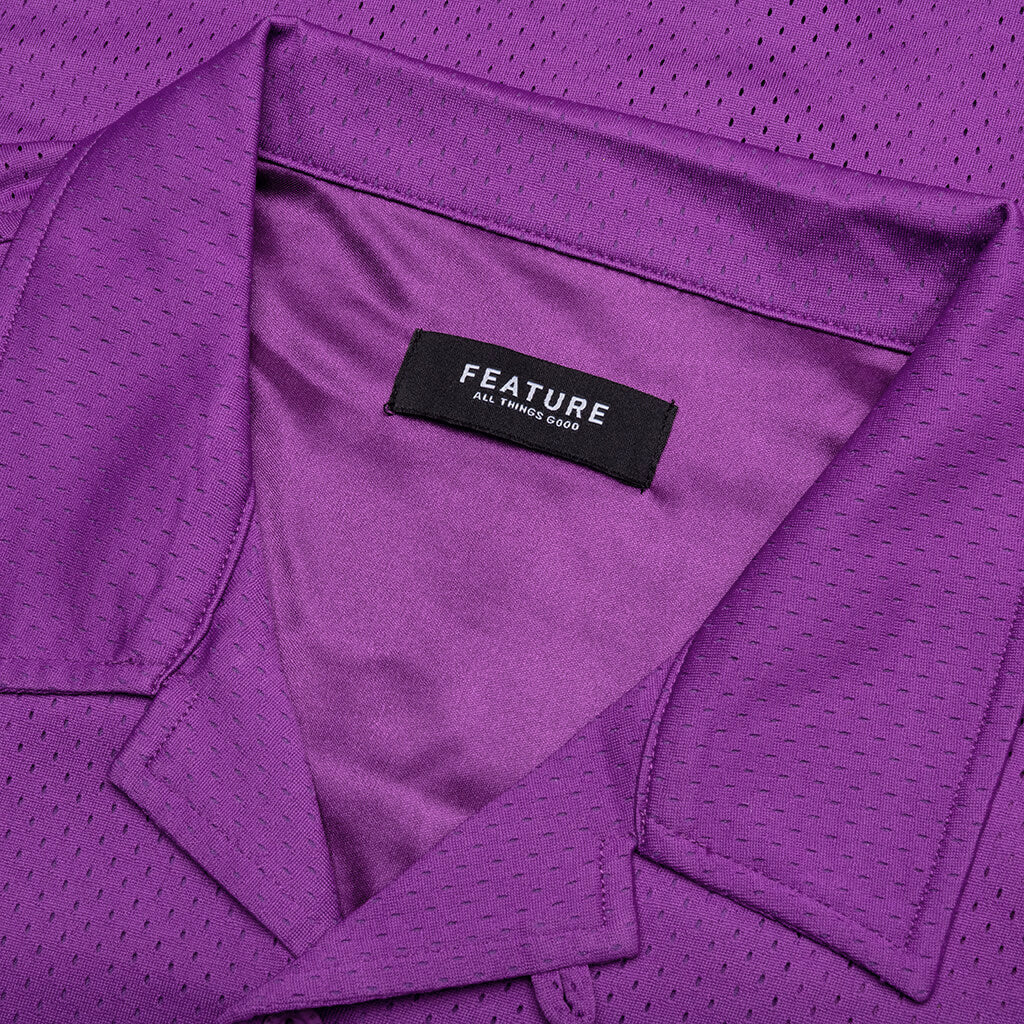 Jackson Mesh Shirt - Purple