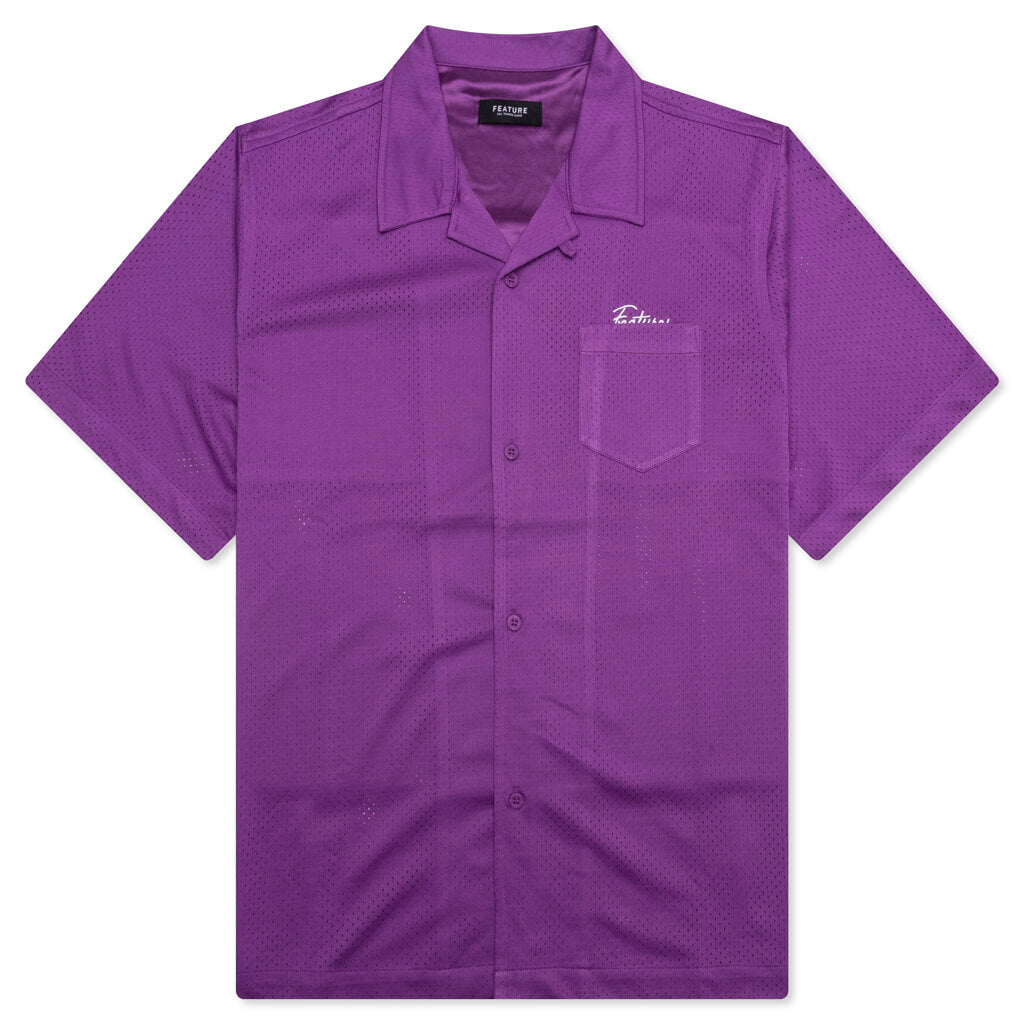 Jackson Mesh Shirt - Purple