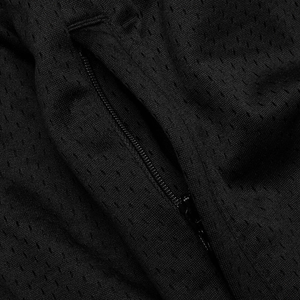 Mesh Track Pant - Black