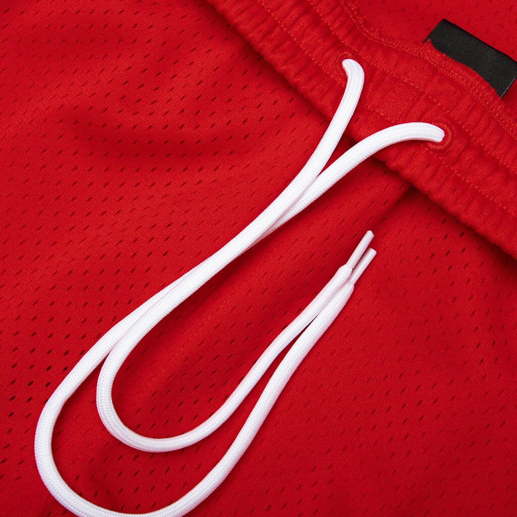 Mesh Track Pant - Red