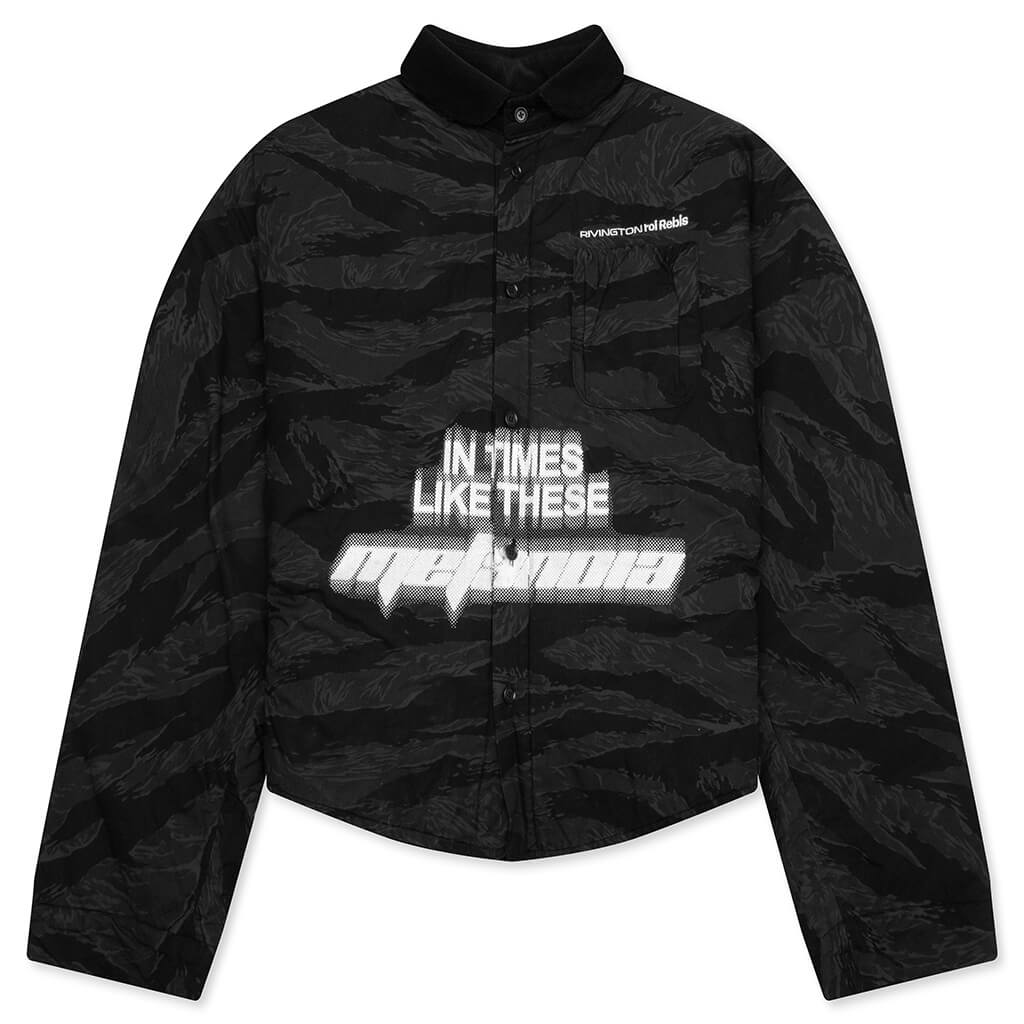 Meta Camo Abraxas Shirt - Black Camo