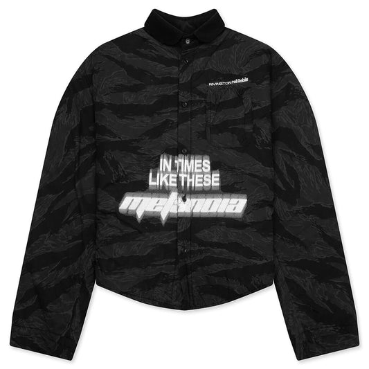 Meta Camo Abraxas Shirt - Black Camo
