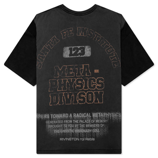 Meta Quad Tee - Faded Black