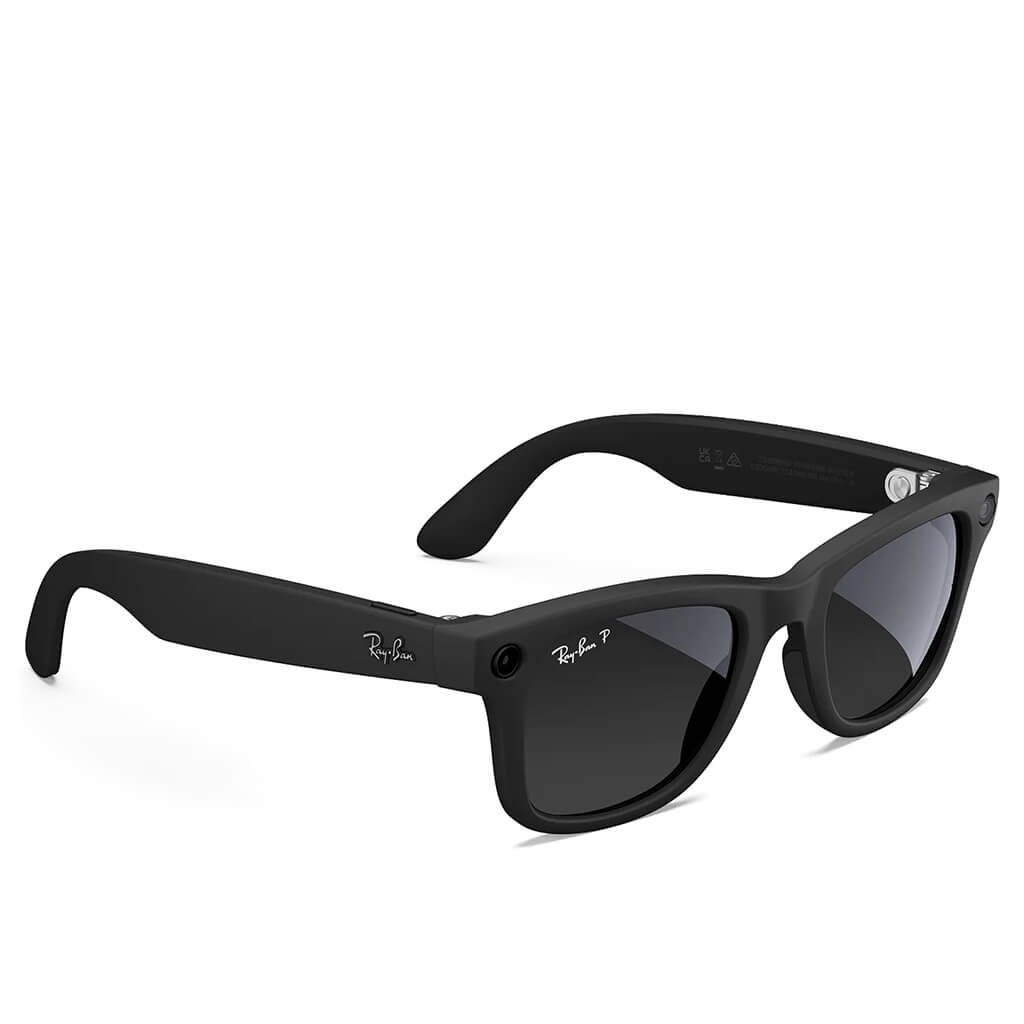 Meta Wayfarer - Matte Black/Polar Gradient Graphite