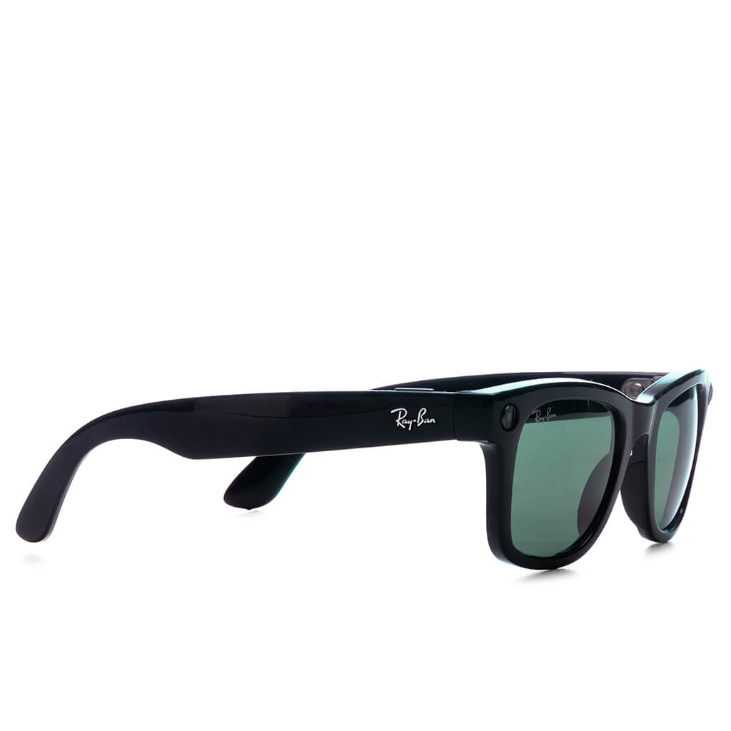 Meta Wayfarer Gen 2 - Shiny Black/G-15 Green
