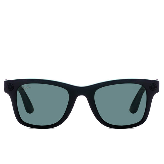 Meta Wayfarer Gen 2 - Shiny Black/G-15 Green