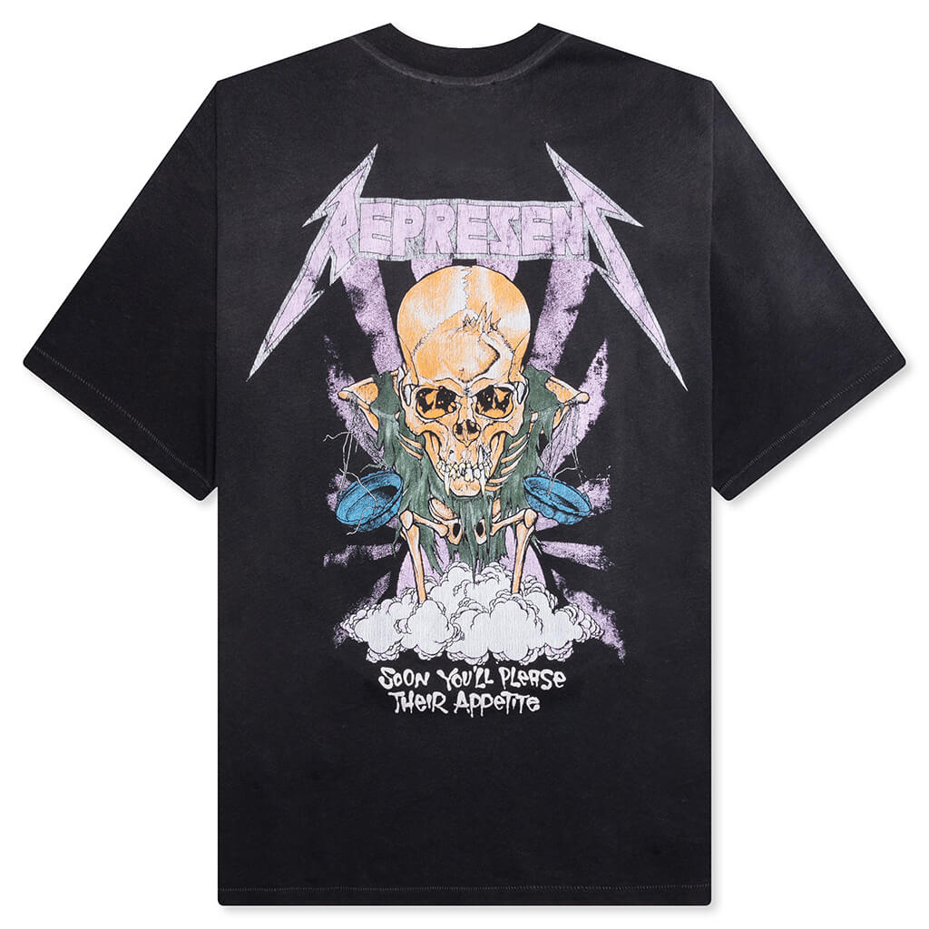 Metallica Justice S/S T-Shirt - Stained Black