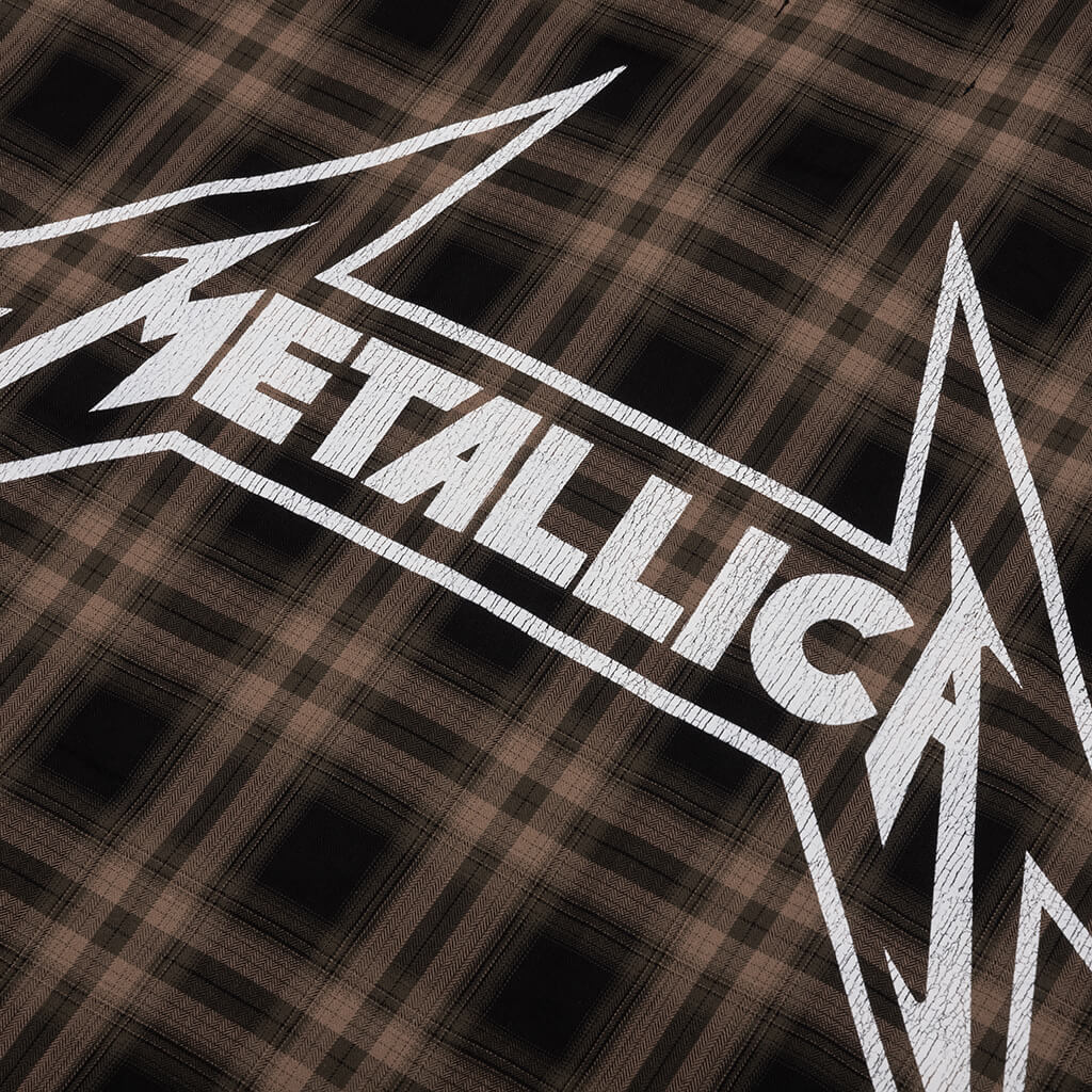 Metallica L/S Shirt - Tobacco
