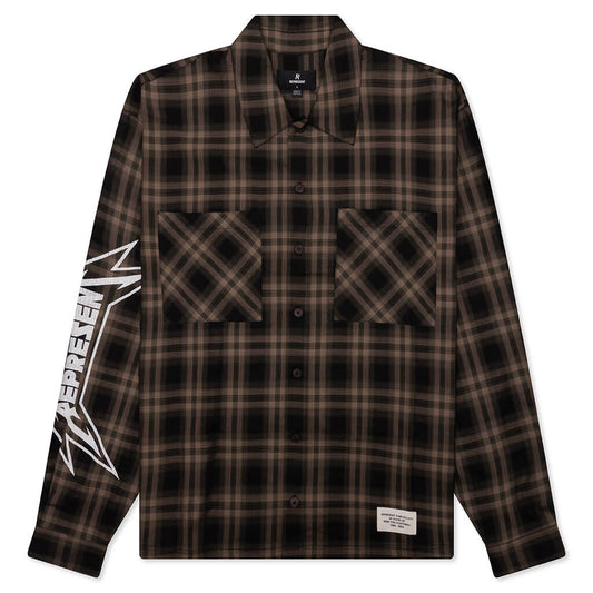 Metallica L/S Shirt - Tobacco