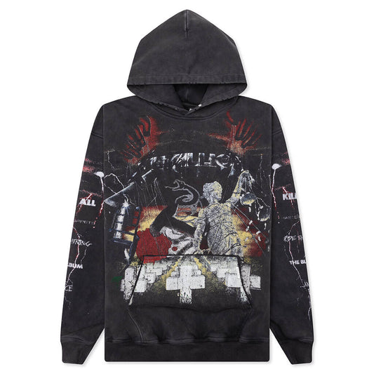 Metallica Master Of Puppets Hoodie - Vintage Grey
