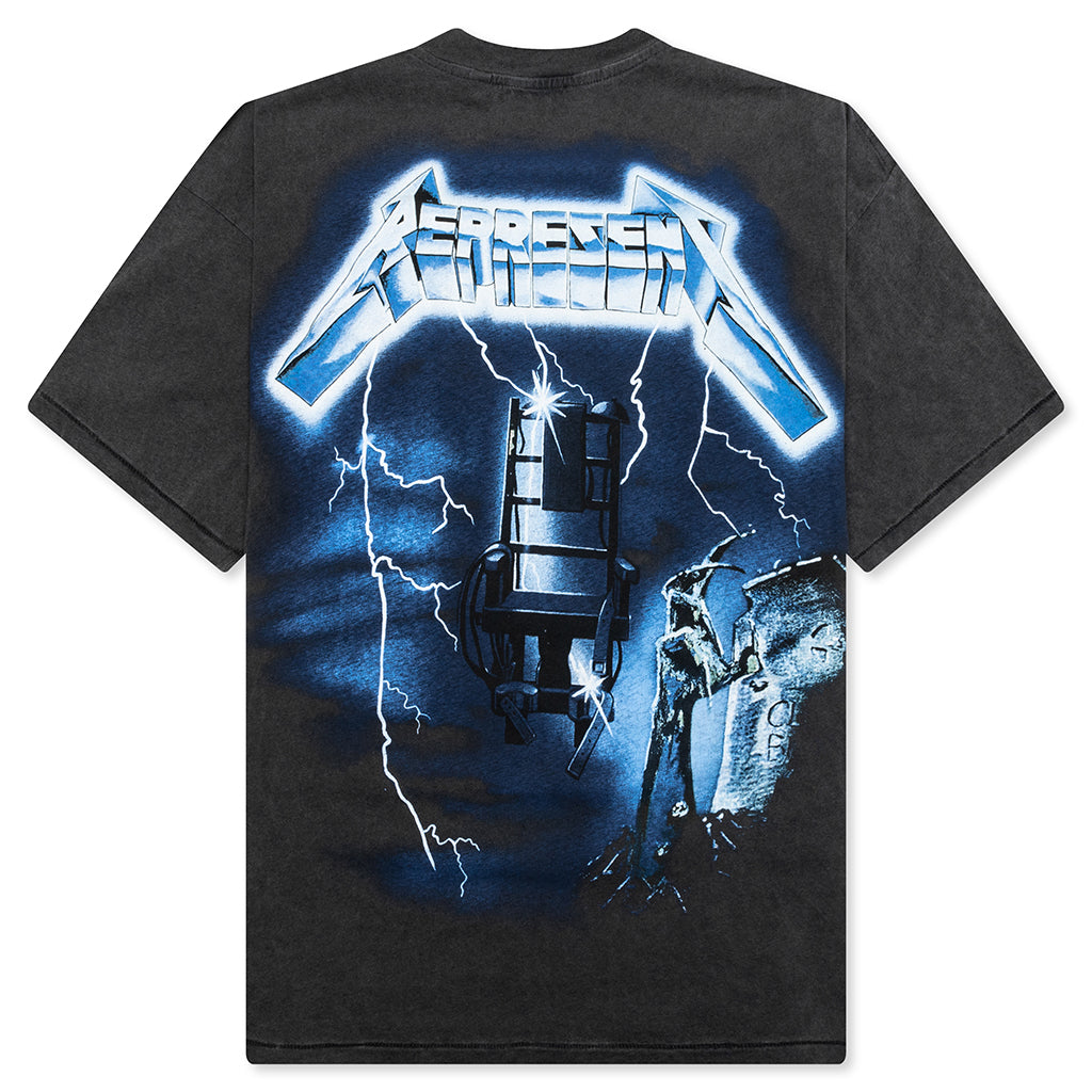 Metallica Ride The Lightning S/S T-Shirt - Vintage Grey