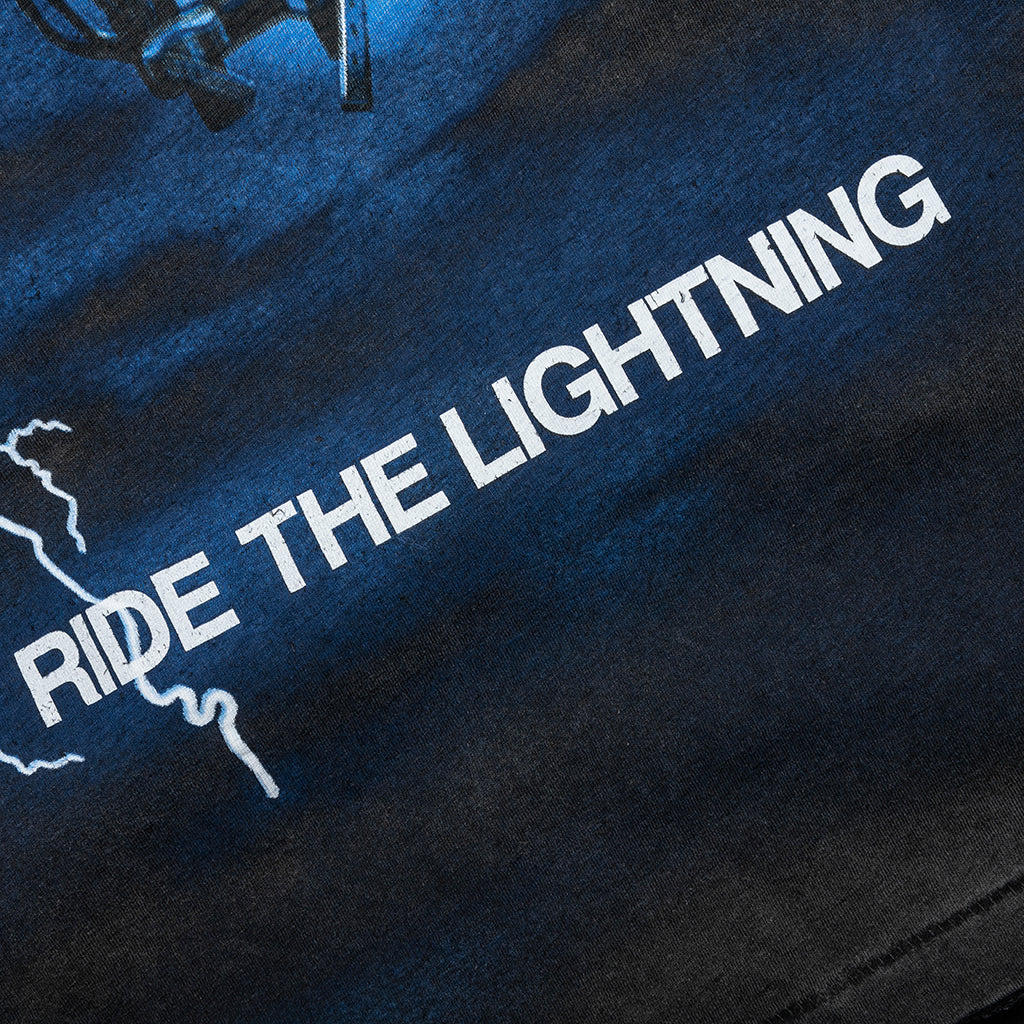 Metallica Ride The Lightning S/S T-Shirt - Vintage Grey