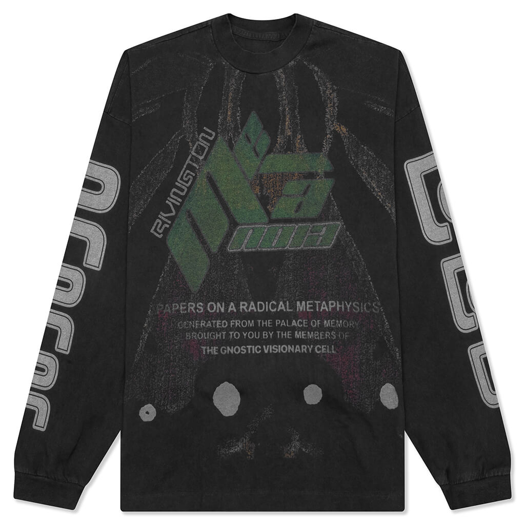Metamoth 2 Vintage L/S Tee - Vintage Black