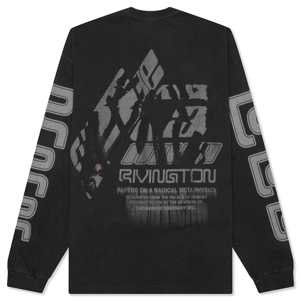 Metamoth 2 Vintage L/S Tee - Vintage Black
