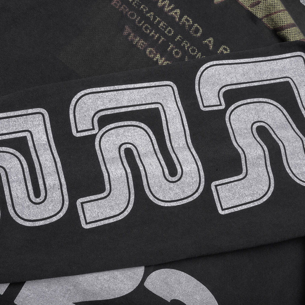 Metamoth Vintage L/S Tee - Jet Black