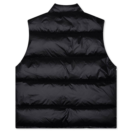 Micro Ripstop Down Vest - Black