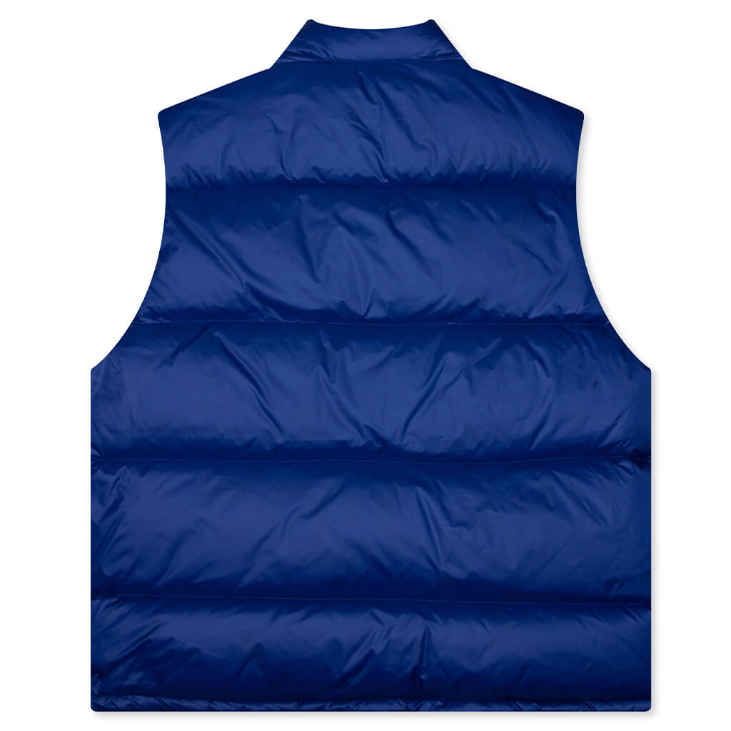 Micro Ripstop Down Vest - Royal