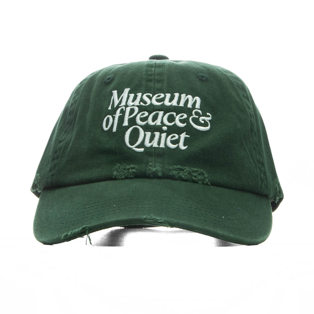 Mid Century Distressed Dad Hat - Forest