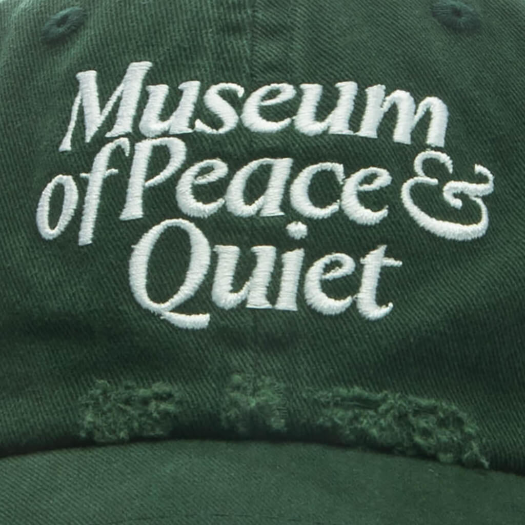 Mid Century Distressed Dad Hat - Forest