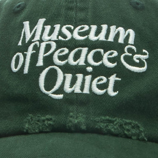 Mid Century Distressed Dad Hat - Forest