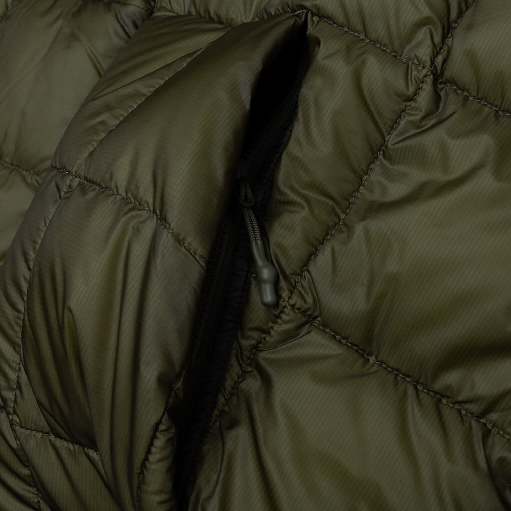 Midweight Puffer Jacket - Olive