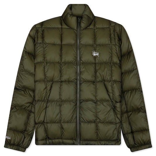 Midweight Puffer Jacket - Olive