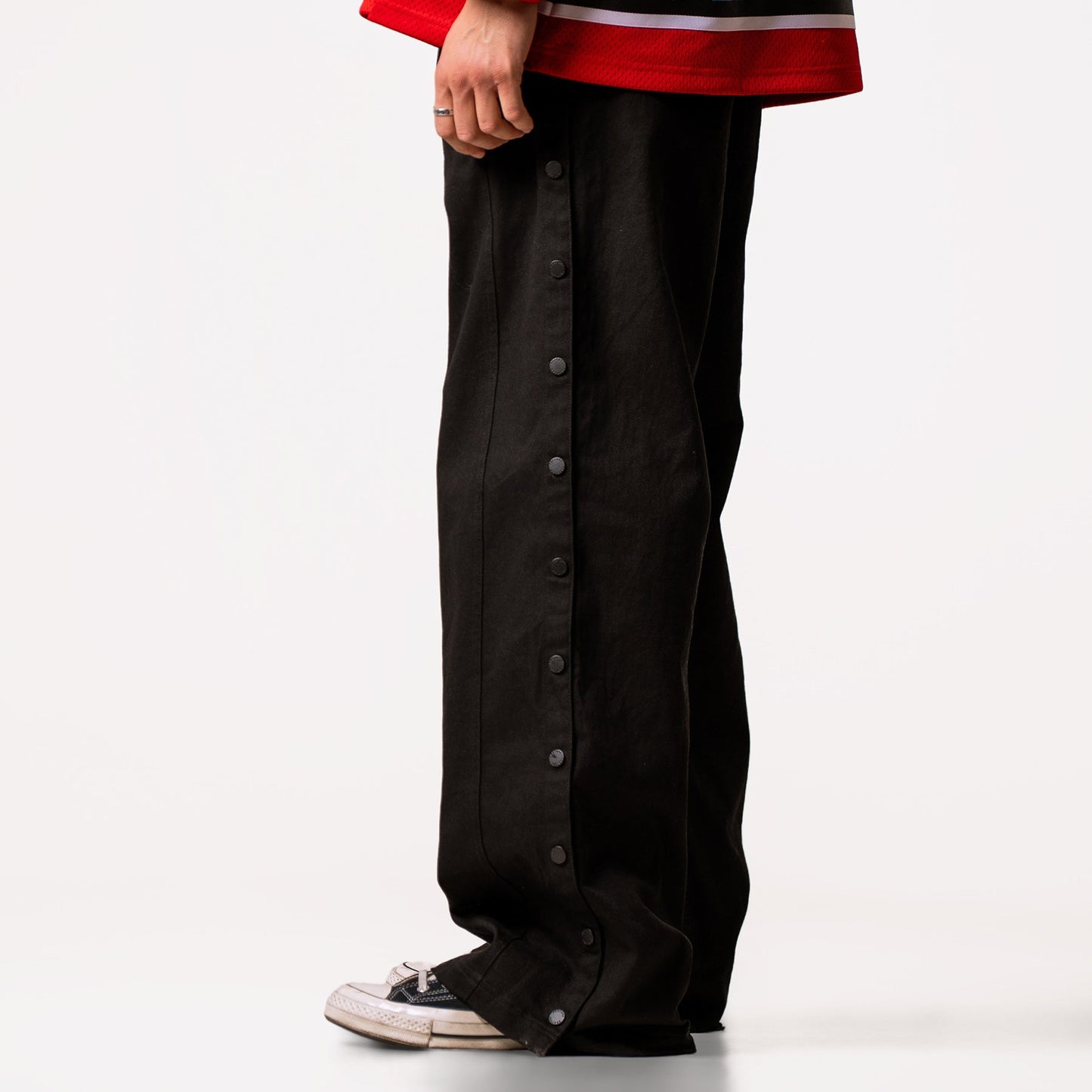 Miguel Tear Away Trouser - Black