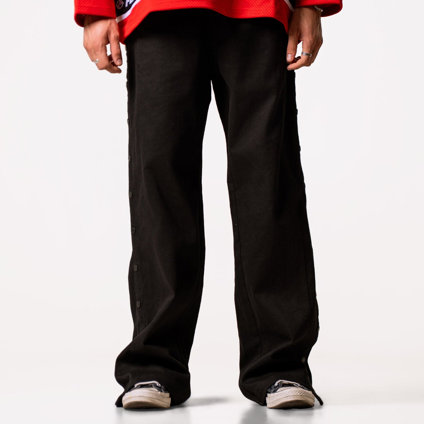 Miguel Tear Away Trouser - Black