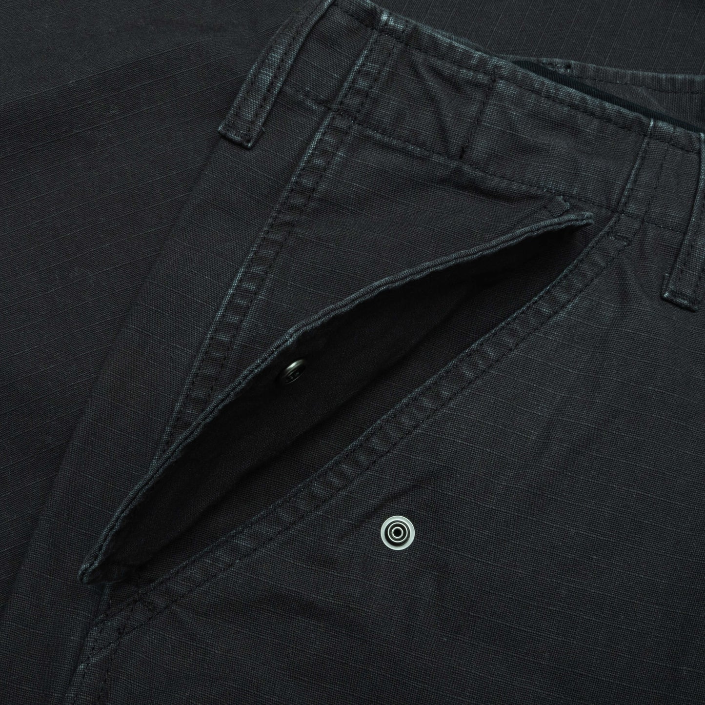 Military Cargo Pant Ripstop - Black