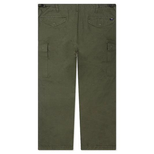 Military Cargo Pant Ripstop - Olive Green