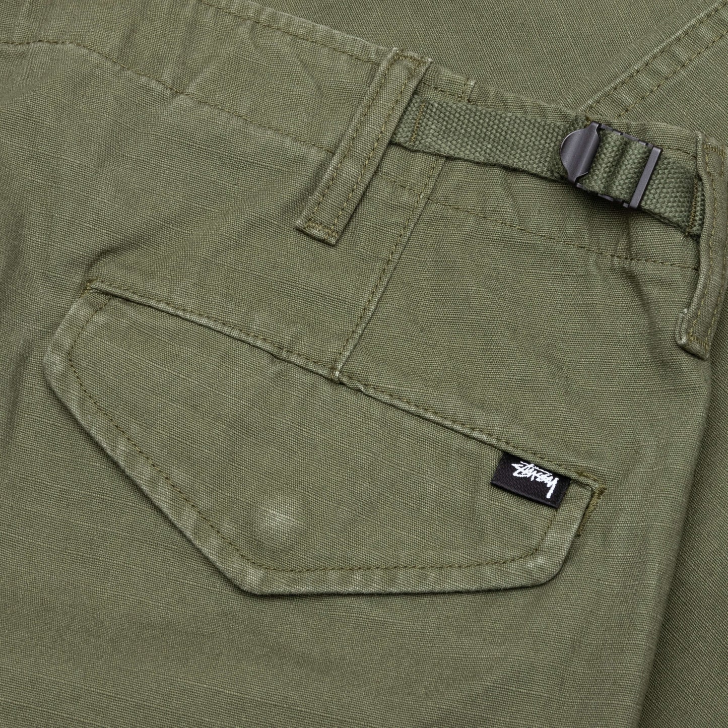 Military Cargo Pant Ripstop - Olive Green