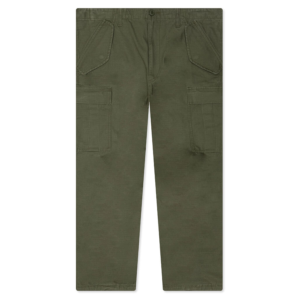 Military Cargo Pant Ripstop - Olive Green