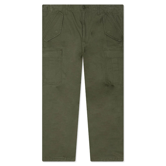 Military Cargo Pant Ripstop - Olive Green
