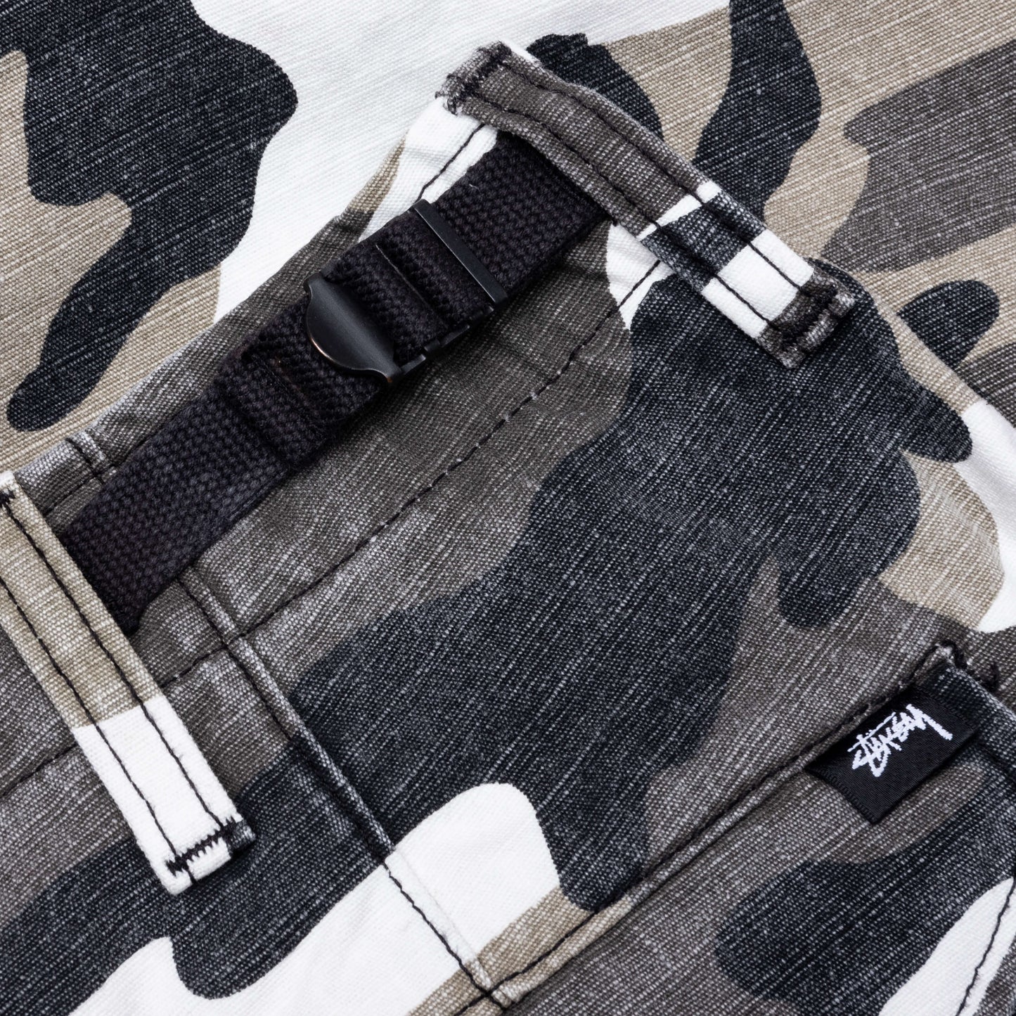 Military Cargo Pant Ripstop - Snow Camo