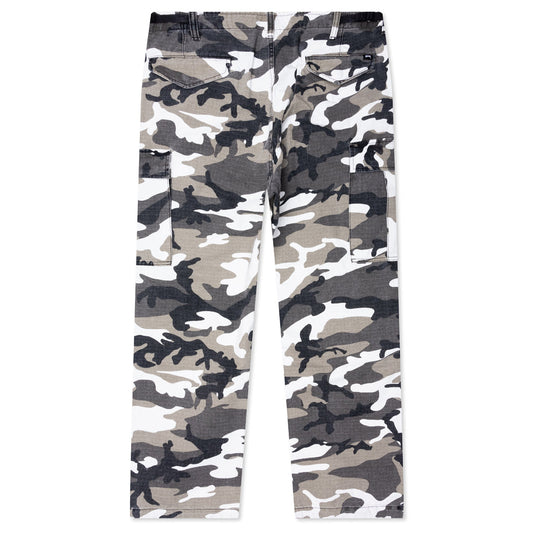 Military Cargo Pant Ripstop - Snow Camo