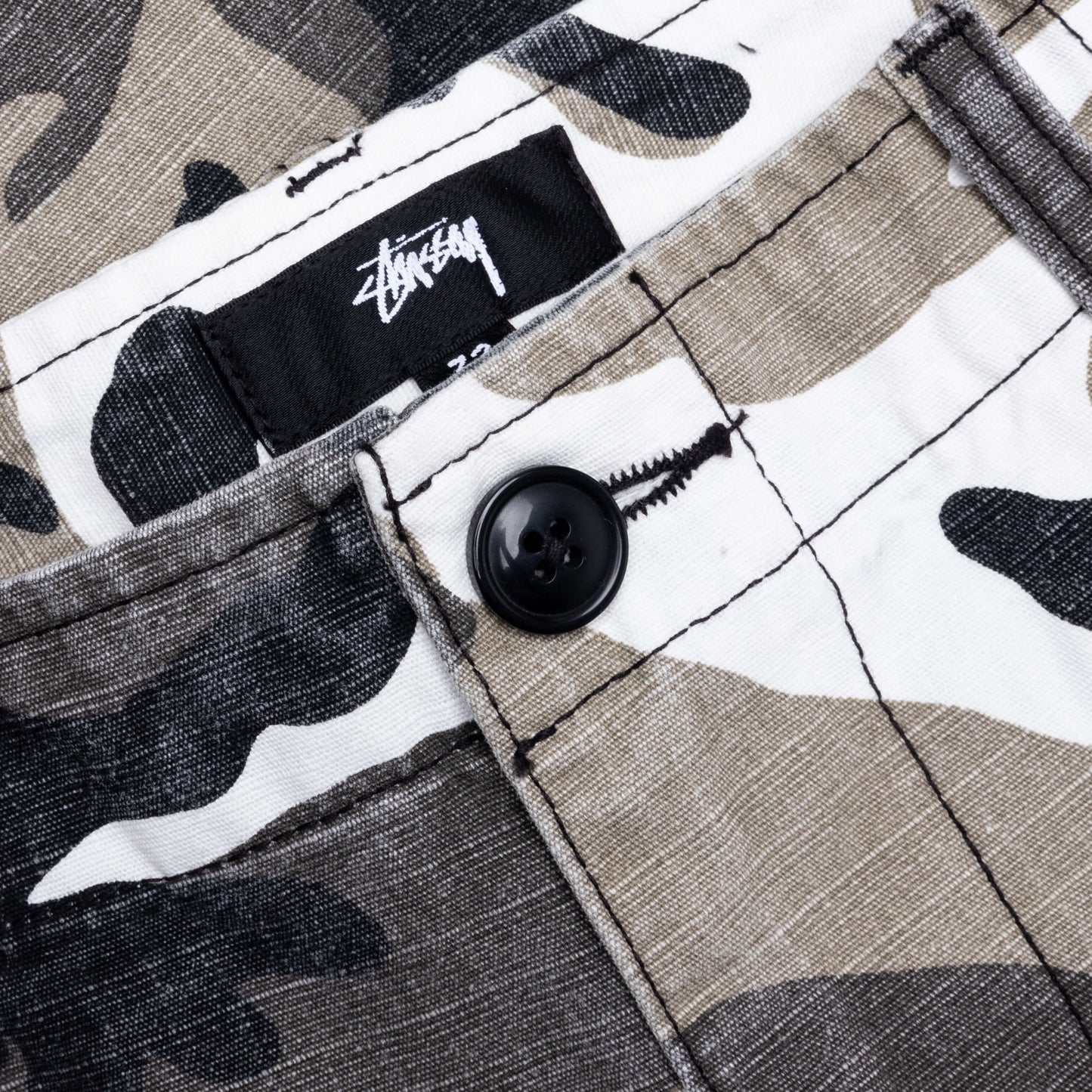 Military Cargo Pant Ripstop - Snow Camo