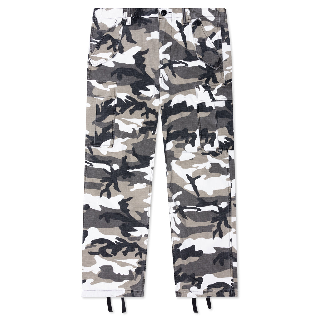 Military Cargo Pant Ripstop - Snow Camo