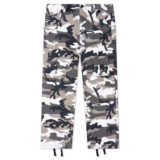Military Cargo Pant Ripstop - Snow Camo