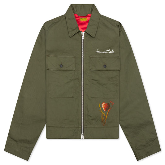 Military Jacket - Olive Drab