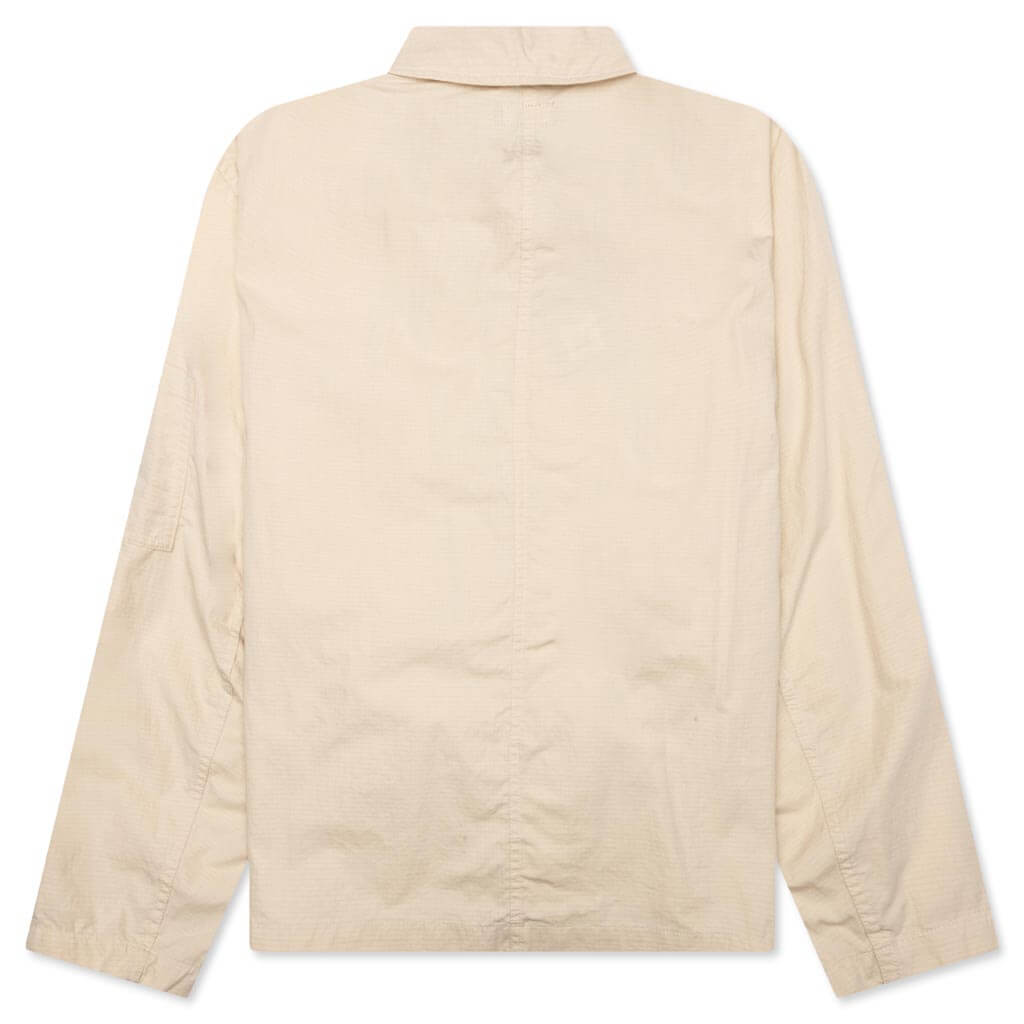 Military L/S Over Shirt - Bone