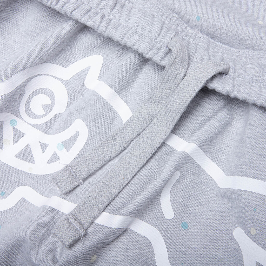 Milk Shake Terry Shorts - Heather Grey