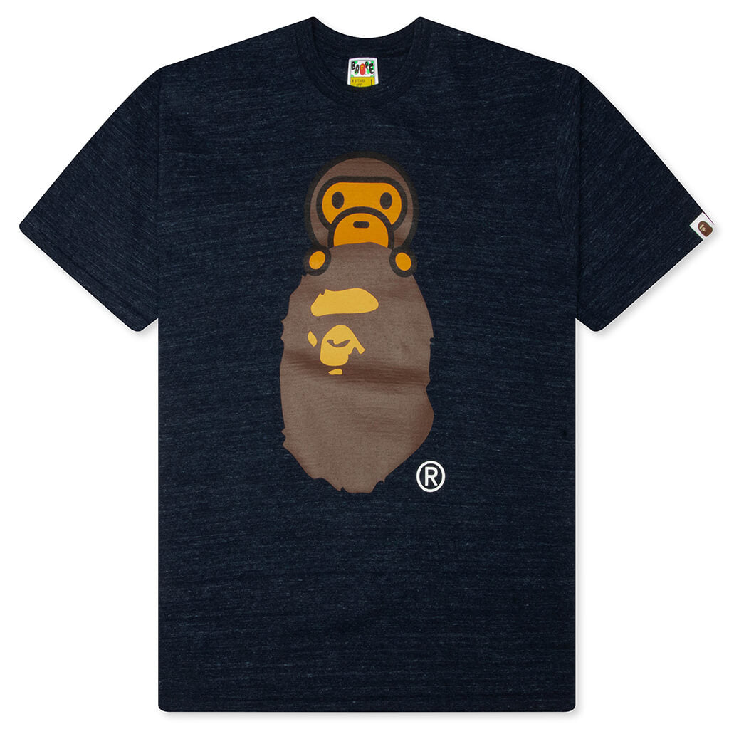 Milo On Ape Head Tee - Navy