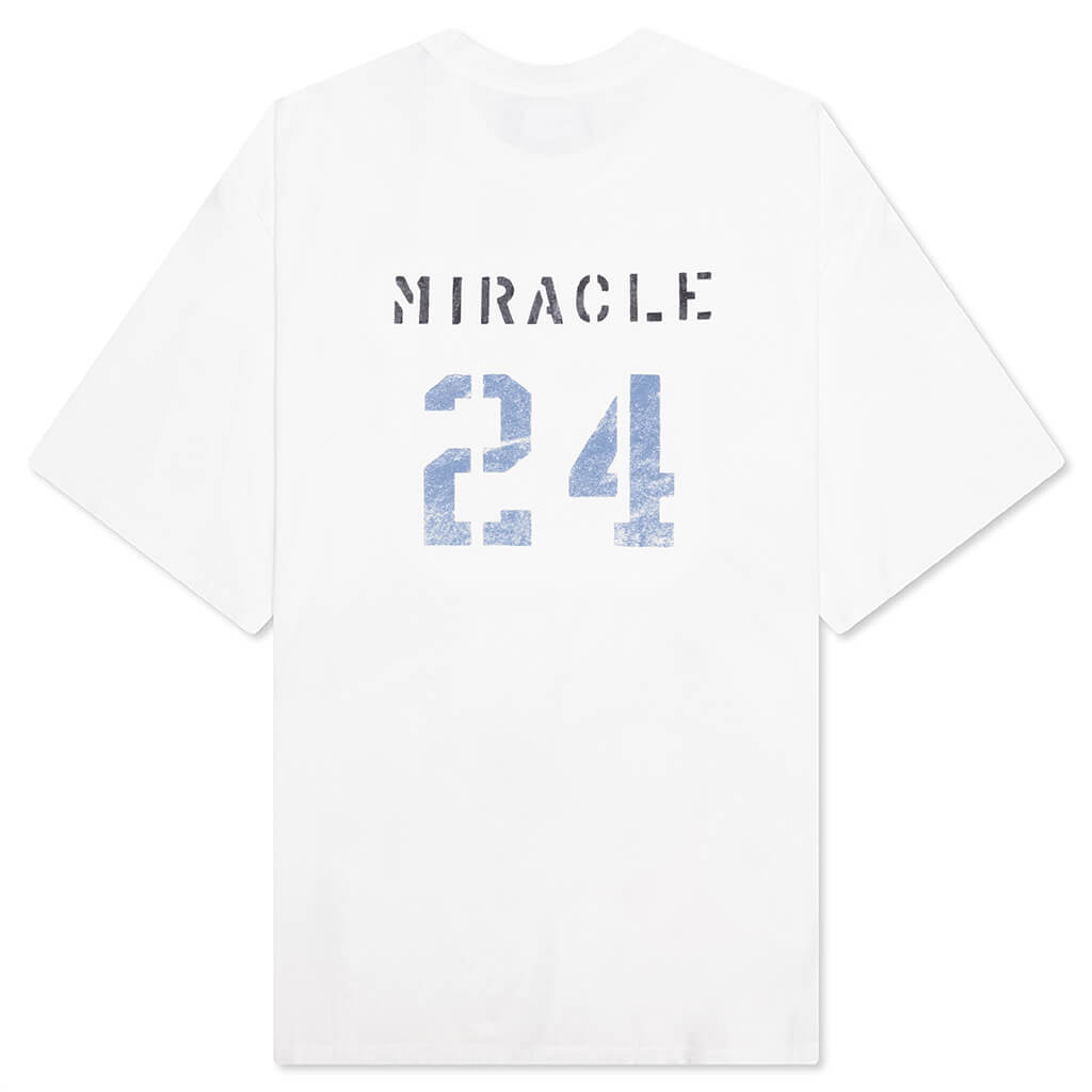 Miracle, A. Boxy T-Shirt - Cotton White