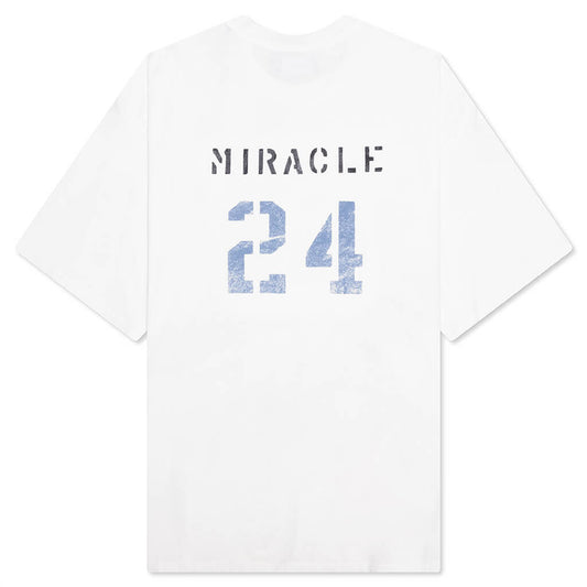 Miracle, A. Boxy T-Shirt - Cotton White