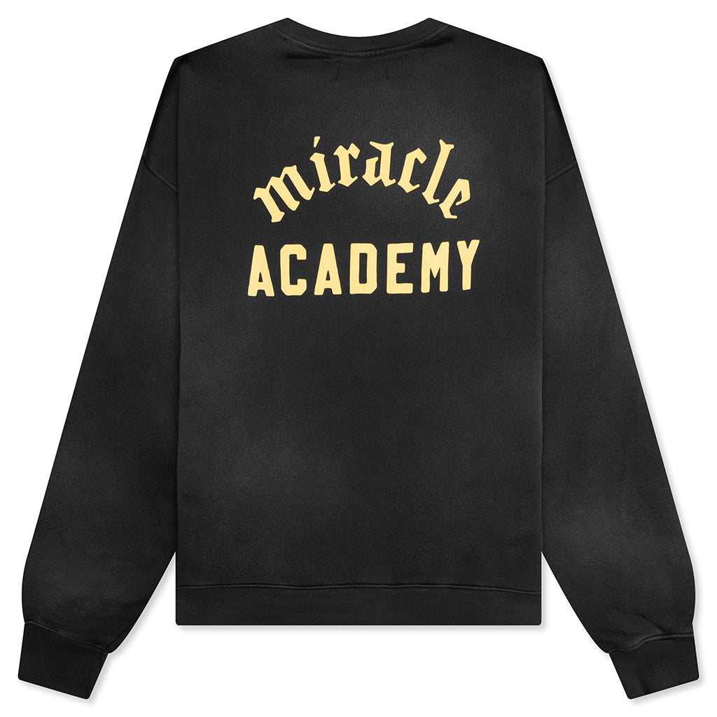 Miracle Academy Crewneck - Black