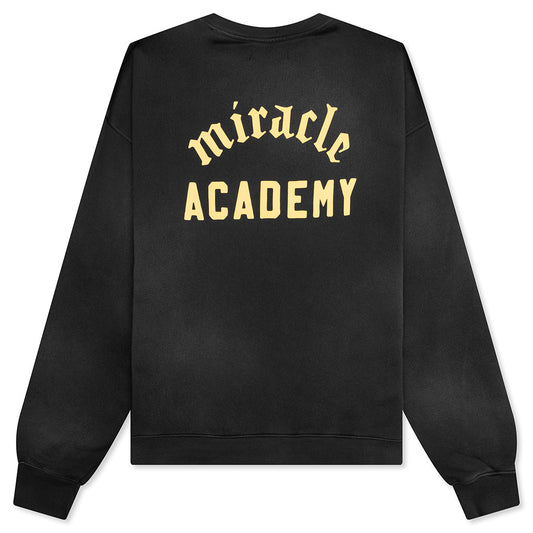 Miracle Academy Crewneck - Black