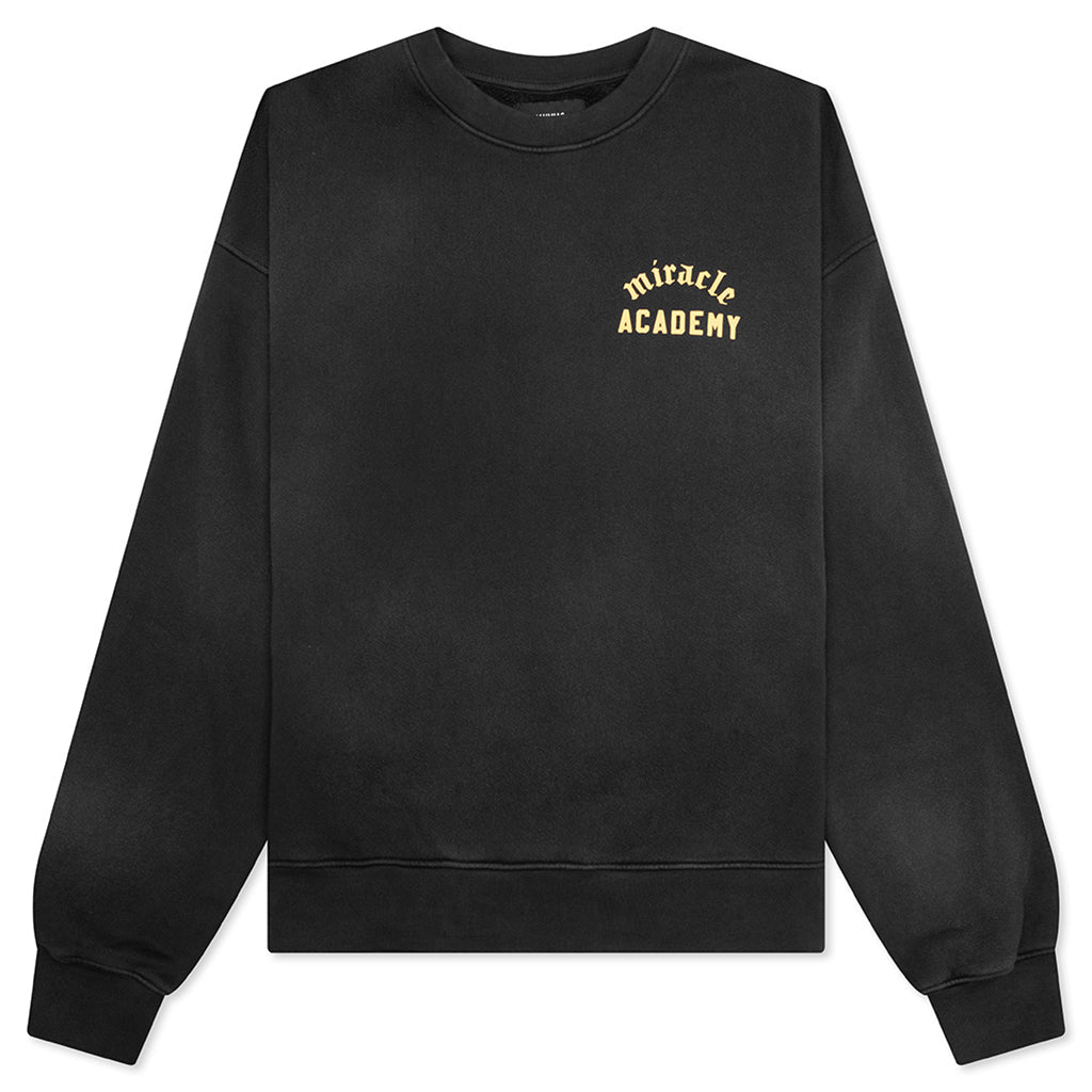 Miracle Academy Crewneck - Black