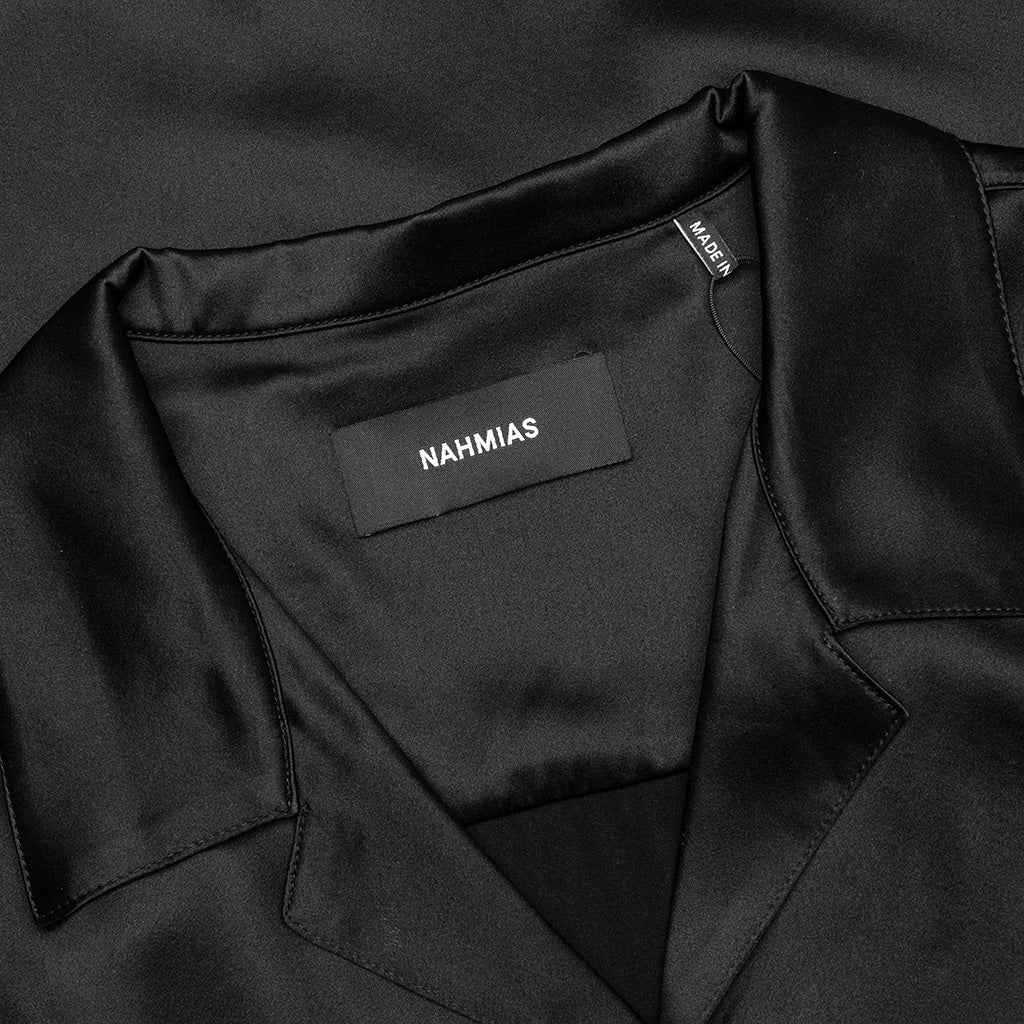Miracle Academy S/S Silk Shirt - Black