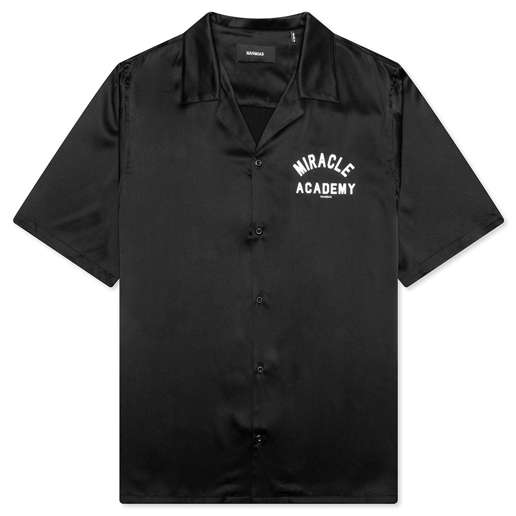 Miracle Academy S/S Silk Shirt - Black