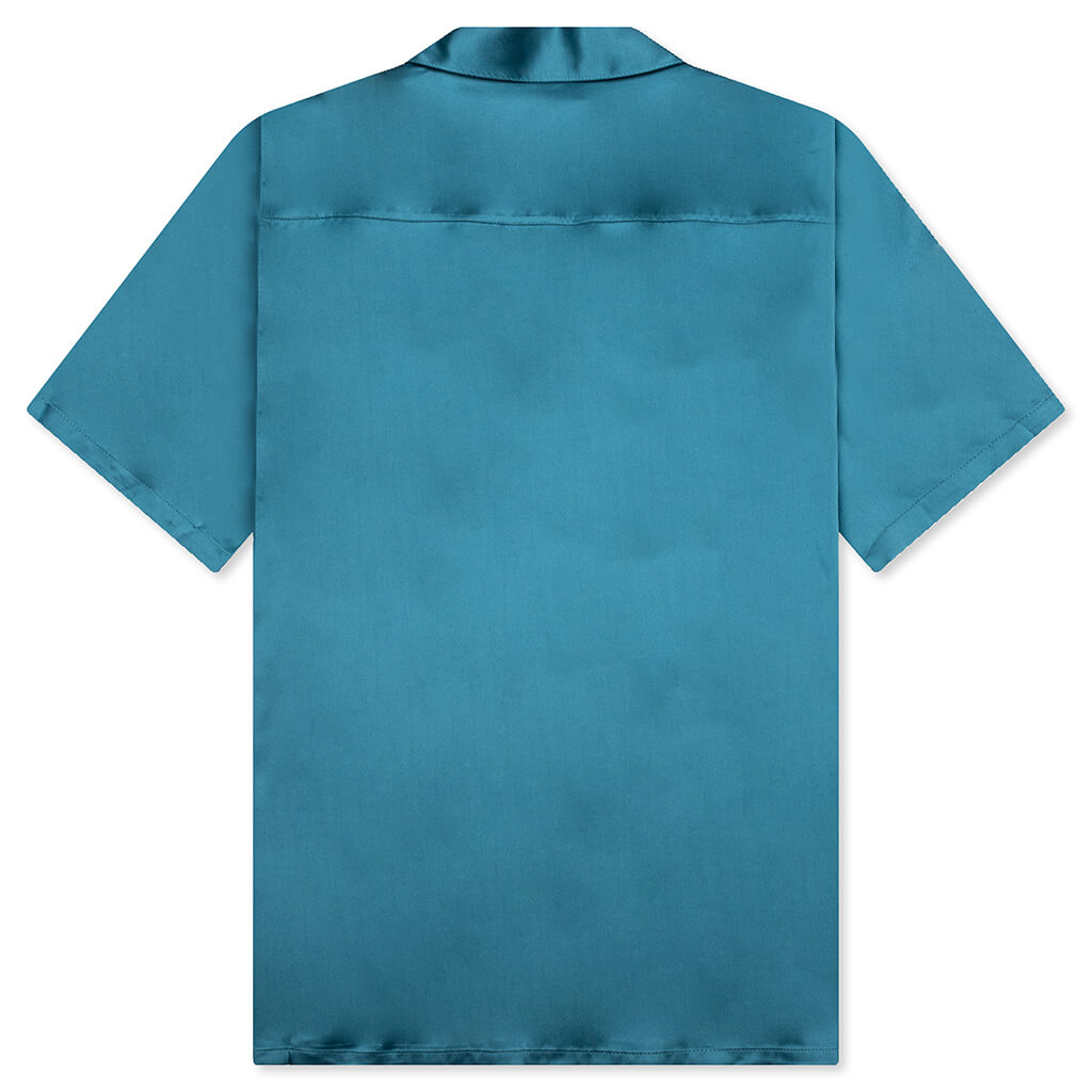 Miracle Academy S/S Silk Shirt - Ocean